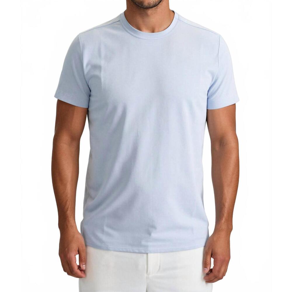 NEW BUKI cinqo tech two-pack tee in french blue/navy